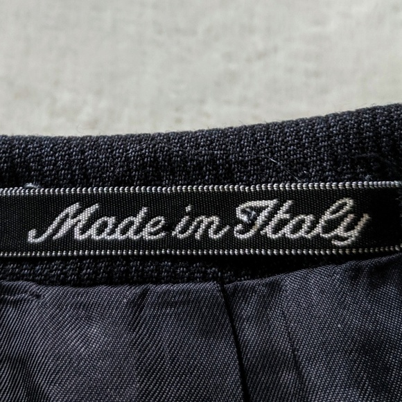 Valentino Uomo Black Wool Single Breast Blazer 41 - Picture 4 of 8